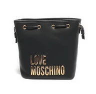 Torebki damskie - Love Moschino JC4189PP1I, Torba Na Ramię Kobieta, Czarny, Czarny - miniaturka - grafika 1