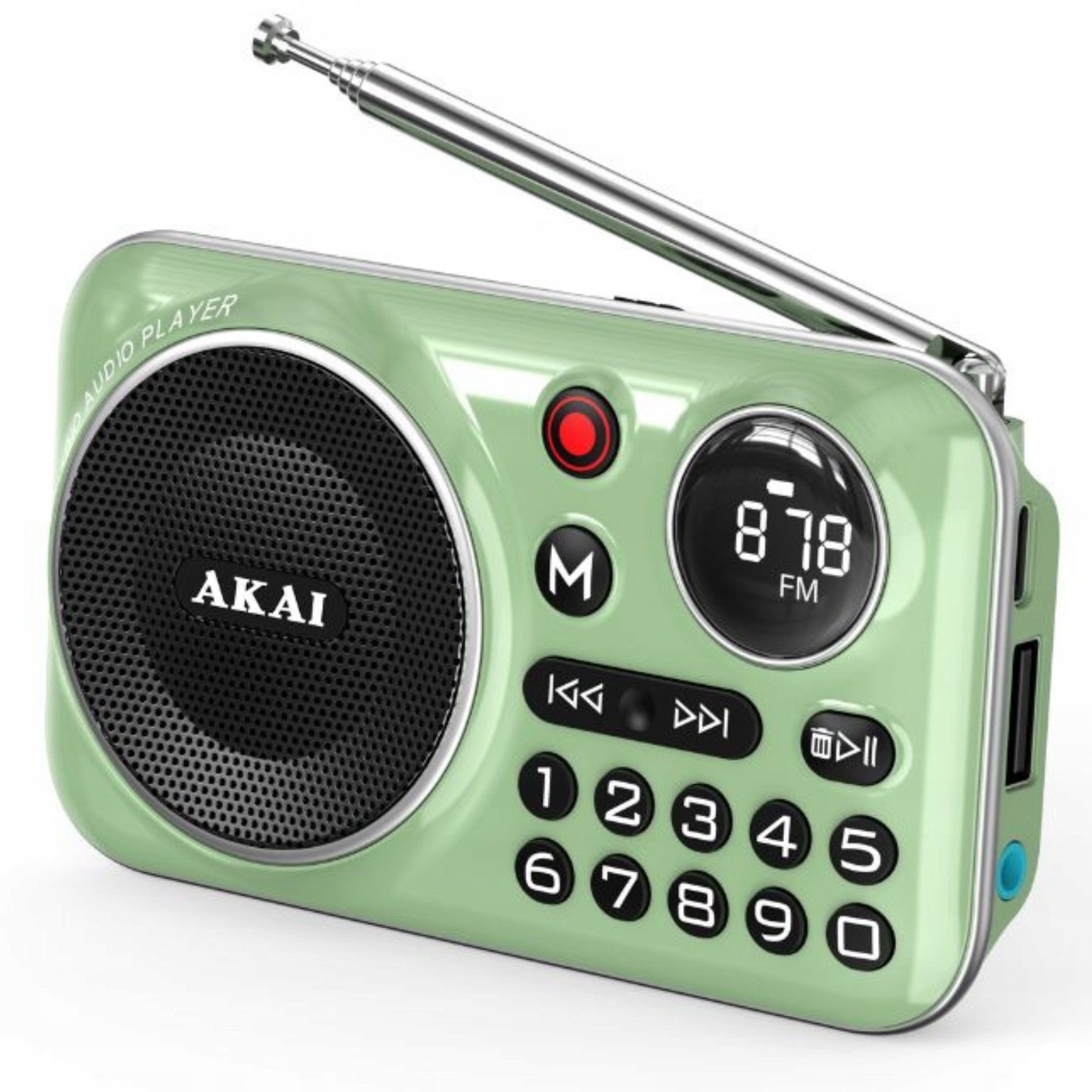 AKAI APR-500 USB, BT, TF, AKU