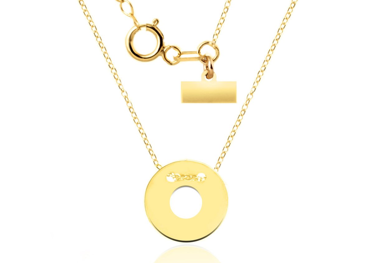 ZŁOTY NASZYJNIK GWIAZD CELEBRYTKA 585