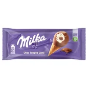 Lody i desery lodowe - Milka Lody o smaku waniliowym z kawałkami czekolady mlecznej 100 ml - miniaturka - grafika 1