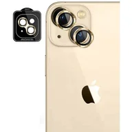 Pozostałe akcesoria do telefonów - Szkło hartowane 3MK Lens Protection Pro do Apple iPhone 14 Plus Złoty - miniaturka - grafika 1