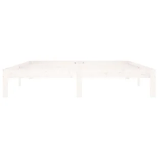 Lumarko Rama łóżka, biała, lite drewno sosnowe, 160 x 200 cm - Łóżka Lumarko Rama łóżka, biała, lite drewno sosnowe, 160 x 200 cm - Łóżka - miniaturka - grafika 6