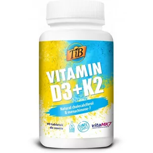 This Is Bio Vitamin D3 & K2 - 90 tabletek TIB-44 - Witaminy i minerały - miniaturka - grafika 1