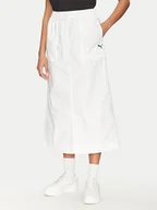 Spódnice - Puma Spódnica trapezowa Future Archive 629784 Biały Relaxed Fit - miniaturka - grafika 1