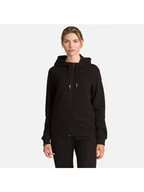 Bluzy damskie - Bluza Rossignol W Logo Sweat Fz Hood Fl czarny S - miniaturka - grafika 1