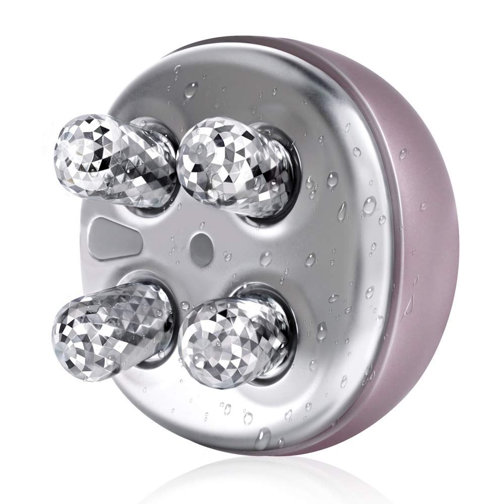 Masażer do twarzy szyi EMS liftingujący przeciwzmarszczkowy Rolki masaż