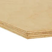 Płyty meblowe - Sklejka drewniana wodoodporna 9 mm 60 x 30 cm Biuro Styl - miniaturka - grafika 1