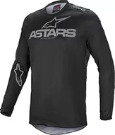 Odzież motocyklowa - Alpinestars Fluid Graphite Koszulka Motocross - miniaturka - grafika 1