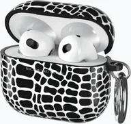 Akcesoria do słuchawek - Richmond & Finch AirPods Pro case, Black Croc standard - miniaturka - grafika 1