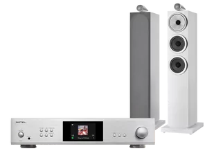 Rotel S14 (srebrny) + 703 S3 (biały) - Zestawy stereo - miniaturka - grafika 1