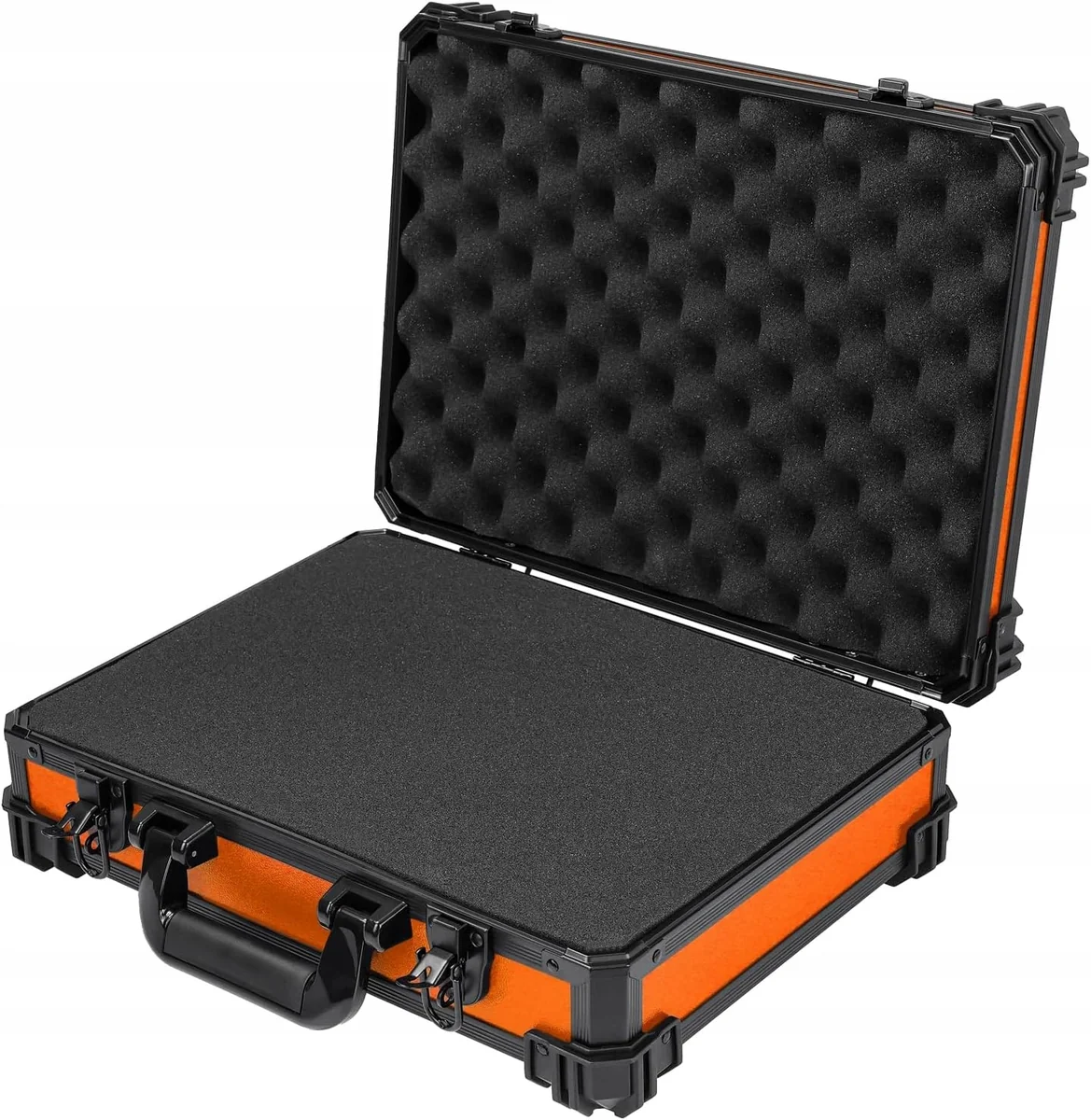TORBA TRANSPORTOWA 39X29X12CM POMARAŃCZOWA ETUI WALIZKA ORGANIZER