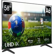 Telewizory - HISENSE 58A6N 58" LED 4K - miniaturka - grafika 1