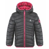 Kurtki i płaszcze dla chłopców - Dziecięca kurtka zimowa Loap Intermo Rozmiar dziecięcy: 122-128 / Kolor: czarny/różówy - miniaturka - grafika 1