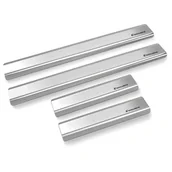 Nakładki progowe - Nakładki progowe do Volkswagen Golf VII 2012-2020 Hatchback/Kombi 5-drzwiowy - Standard,Satyna - miniaturka - grafika 1