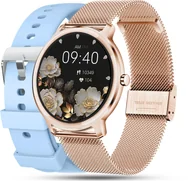 Smartwatch - Zegarek SMARTWATCH RUBICON rosegold - miniaturka - grafika 1