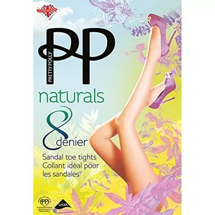 Pretty Polly Rajstopy damskie, Beżowy (lekko nasłoneczniony), S/M - Rajstopy - miniaturka - grafika 1