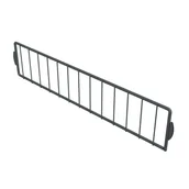 Cegły, pustaki, bloki - Przegródka do półki 411 x 88 mm antracytowa Integri 5907708118936 - miniaturka - grafika 1