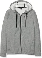 Bluzy męskie - Nike M NK THRMA HD FZ bluza męska, ciemnoszara, czarna, XL - miniaturka - grafika 1