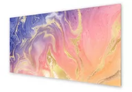Dekoracje domu - Panel kuchenny HOMEPRINT Płynny kolorowy akryl 120x60 cm - miniaturka - grafika 1