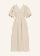 Sukienki - Mrs & Hugs Sukienka Z Lnu beige - miniaturka - grafika 1