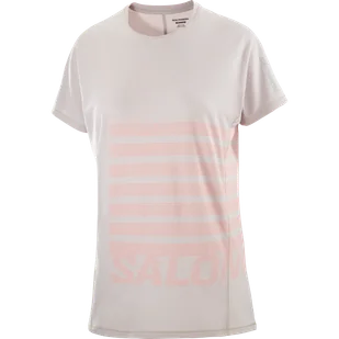 KOSZULKA DAMSKA SALOMON SENSE AERO SS TEE W C26965 - Koszulki sportowe damskie - miniaturka - grafika 1