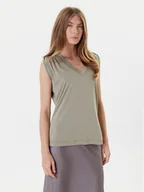 Bluzki damskie - Guess Bluzka W5YP52 KCYW2 Zielony Regular Fit - miniaturka - grafika 1