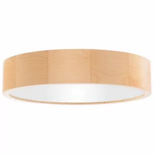EULUNA Lampa sufitowa Cleo z drewna z dyfuzorem,  37,5cm - Lampy sufitowe - miniaturka - grafika 1