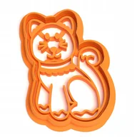 Formy do ciast - Foremka ciastek Piernikowy kot kotek Wykrawacz - miniaturka - grafika 1