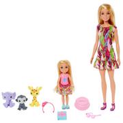 Lalki dla dziewczynek - Mattel Chelsea. GTM82 Zestaw urodzinowy + zwierzątka - miniaturka - grafika 1