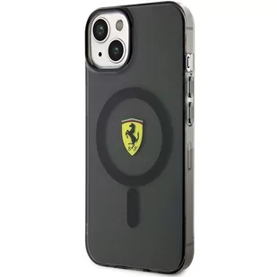 Ferrari FEHMP14SURKK iPhone 14 6,1" czarny/black hardcase Translucent Magsafe - Etui i futerały do telefonów - miniaturka - grafika 2