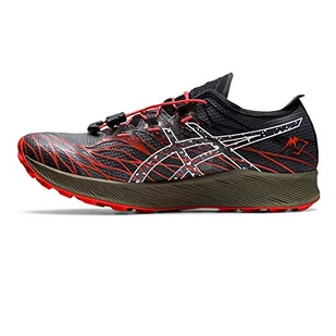 ASICS Męskie trampki Fuji Speed, Black Cherry Tomato, rozmiar 13, Czarny pomidor wiśniowy - Trampki męskie - miniaturka - grafika 1