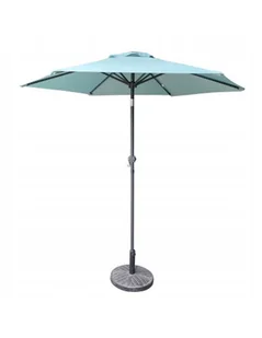 PARASOL OGRODOWY PLAŻOWY ŁAMANY ŚR.210 MORSKI - Parasole ogrodowe - miniaturka - grafika 1