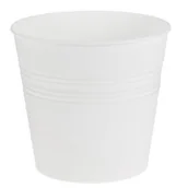 Donice - Doniczka Wiadro 15 cm biała - miniaturka - grafika 1