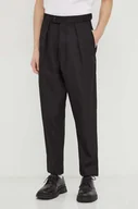 Spodnie męskie - G-Star Raw spodnie męskie kolor czarny w fasonie chinos - miniaturka - grafika 1