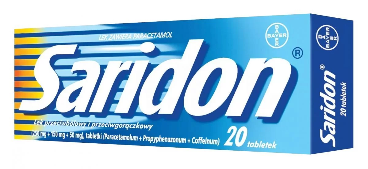 Bayer Saridon 250mg 20 szt.
