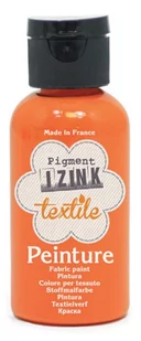 Farba do tkanin, 50 ml, pomarańczowa - Zabawki kreatywne - miniaturka - grafika 1