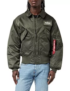 Alpha Industries kurtka męska cwu 45, szary (Rep.grey 04), XXL - Kurtki męskie - miniaturka - grafika 1