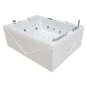 Wanny z hydromasażem - Wanna z hydromasażem Diablo 666 180x150 - miniaturka - grafika 1