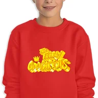 Bluzy dla dziewczynek - Bluza Dziecięca Czerwona The Fairly Oddparents Mix Wzorów -164 Cm (14-15) - miniaturka - grafika 1