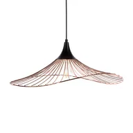 Lampy sufitowe - Beliani Lampa wisząca Lampa wisząca metalowa miedziana MAZARO 68794 - miniaturka - grafika 1