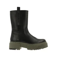 Botki damskie - Damskie Sztyblety G-STAR RAW KAFEY PFM HGH LEA W GST2241-021821-0996 – Czarny - miniaturka - grafika 1