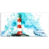 Podkładki na biurko - Ochronna mata na biurko Latarnia morska 120x60 cm, Dywanomat - miniaturka - grafika 1