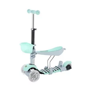HLB07 4w1 GRAY-MINT HULAJNOGA DZIECIĘCA NILS FUN - Hulajnogi - miniaturka - grafika 1