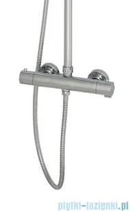 Omnires Y zestaw prysznicowy natynkowy termostatyczny chrom Y1244XOCR ___ RABAT W KOSZYKU! ___ | - Baterie umywalkowe - miniaturka - grafika 4