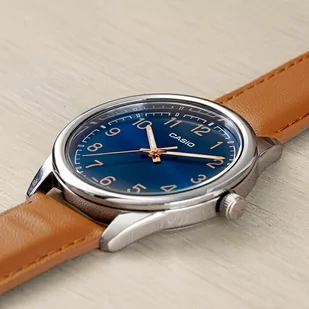 Zegarek ZEGAREK MĘSKI CASIO MTP-V005L-2B4 (zd066i) + BOX - Zegarki męskie - miniaturka - grafika 3