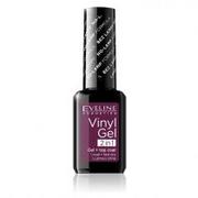 Odżywki do paznokci - Eveline Vinyl Gel winylowy lakier do paznokci+top coat 2w1 209 12ml - miniaturka - grafika 1