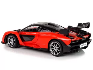 Auto R/C McLaren Senna Rastar 1:14 Czerwone Na Pilota - Zabawki zdalnie sterowane - miniaturka - grafika 3
