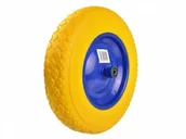 Wciągarki - GEKO Koło do taczki 3.50 8 pełne PU Flower 5) - miniaturka - grafika 1