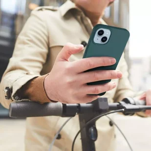 Etui futerał MATT do Apple iPhone 15 Pro Max ciemnozielony - Etui i futerały do telefonów - miniaturka - grafika 10