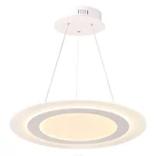 Lampy sufitowe - Lampa wisząca LED Mikeli 1 x 30 W biała 308634 - miniaturka - grafika 1